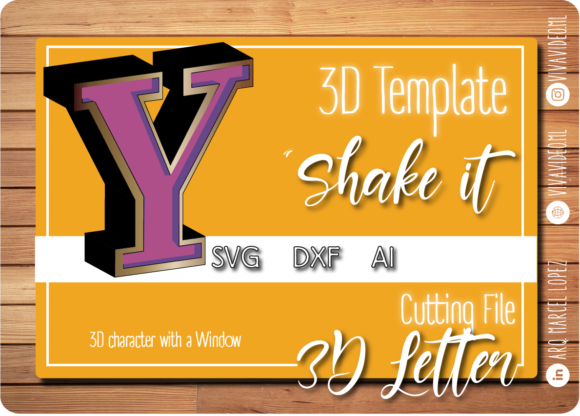 Download 3D Letter with Window: Y - Premium Resources
