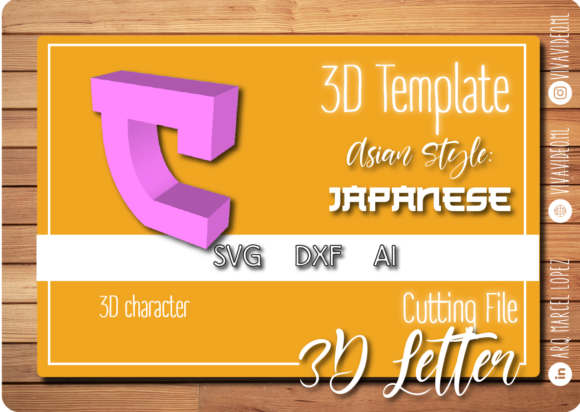 Download 3D Letter Asian Style - C - 3d letter Collection