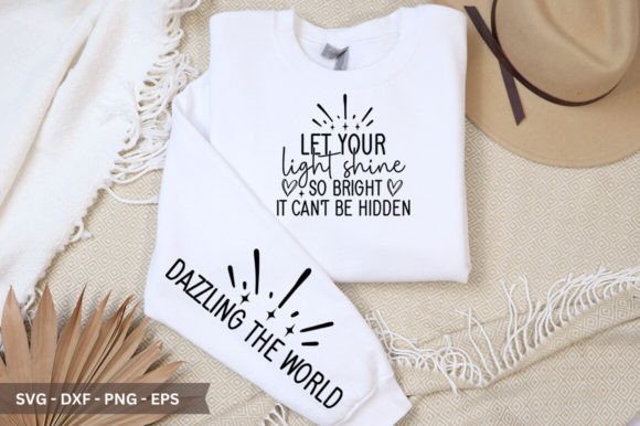 Download Let Your Light Shine Sleeve SVG - Light shine Collection