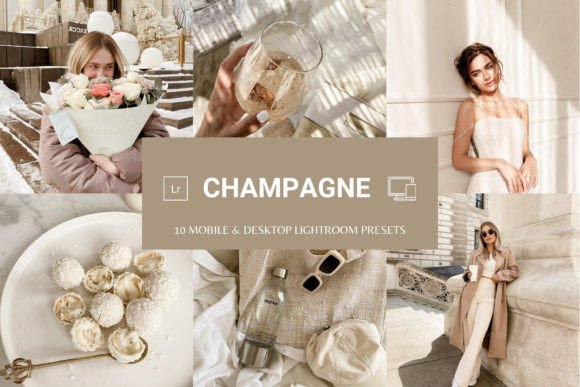 Download 10 Champagne Lightroom Presets - Premium Resources